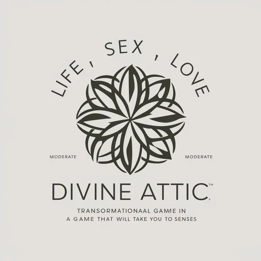 LOGO-Design-For-Divine-Attic-Scandinavian-Style-Transformational-Game-Logo-with-Life-Sex-Love-Theme