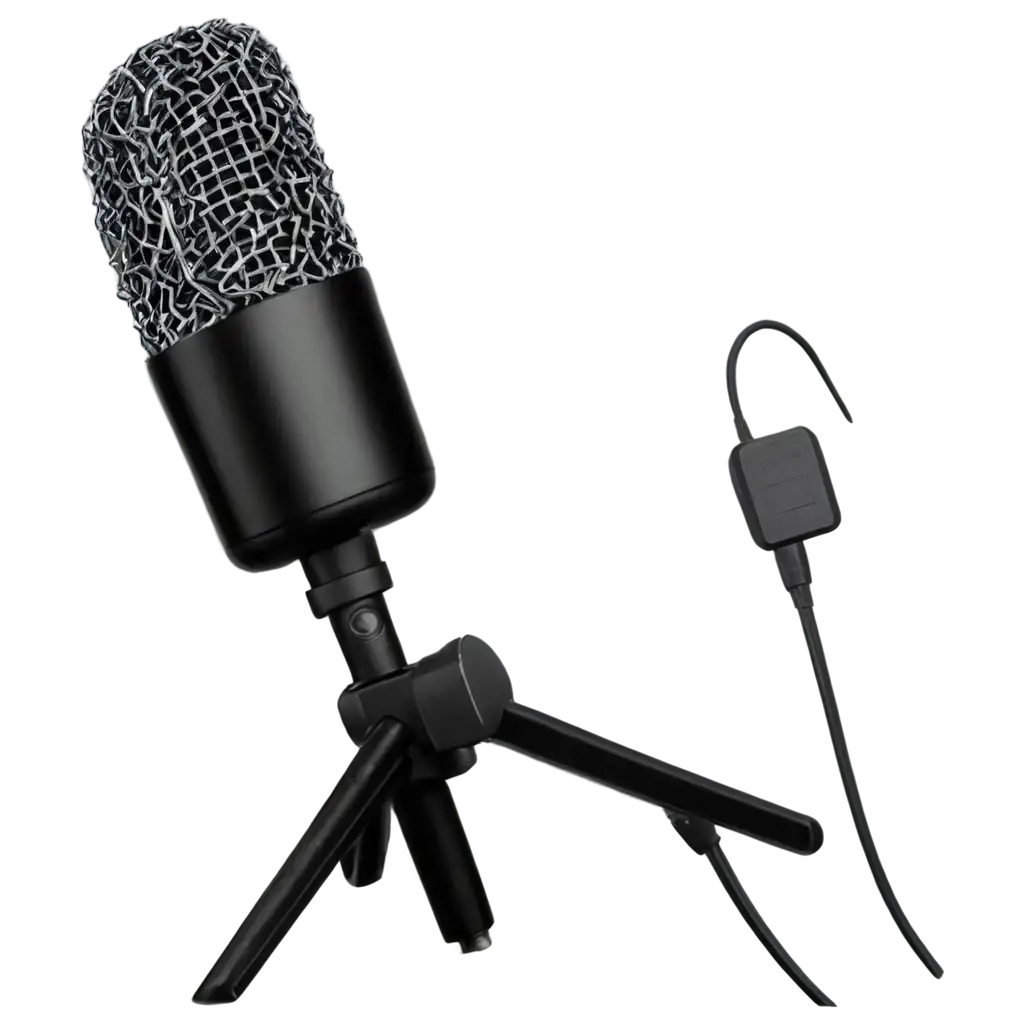 HighQuality-PNG-Image-of-a-Podcast-Microphone-Enhance-Your-Online-Presence