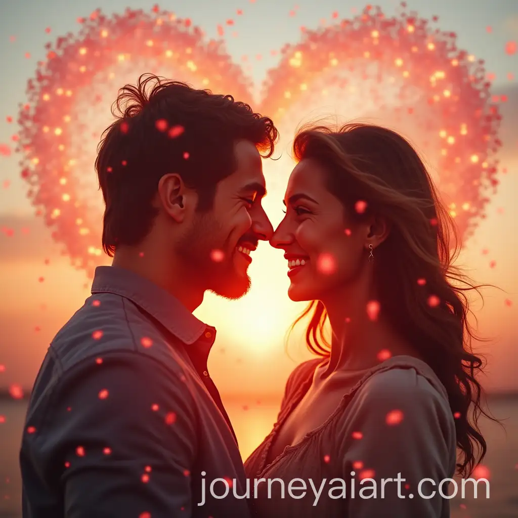 Happy-Man-Surrounded-by-Love-and-Joyful-Memories