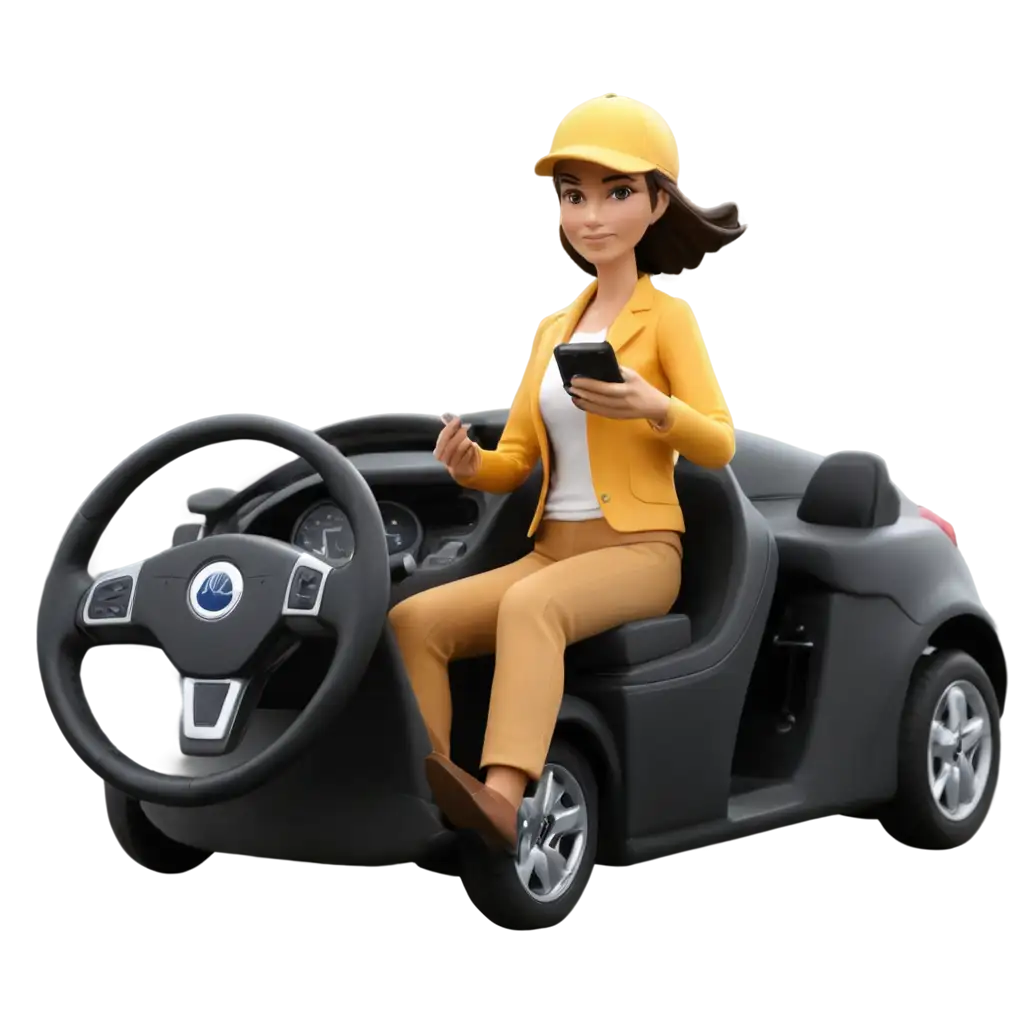 HighQuality-PNG-Image-of-a-Motorist-Using-a-Cellphone