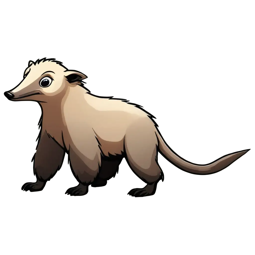 Cartoon-Style-Anteater-PNG-Image-Playful-and-Vibrant-Cartoon-Anteater-Illustration