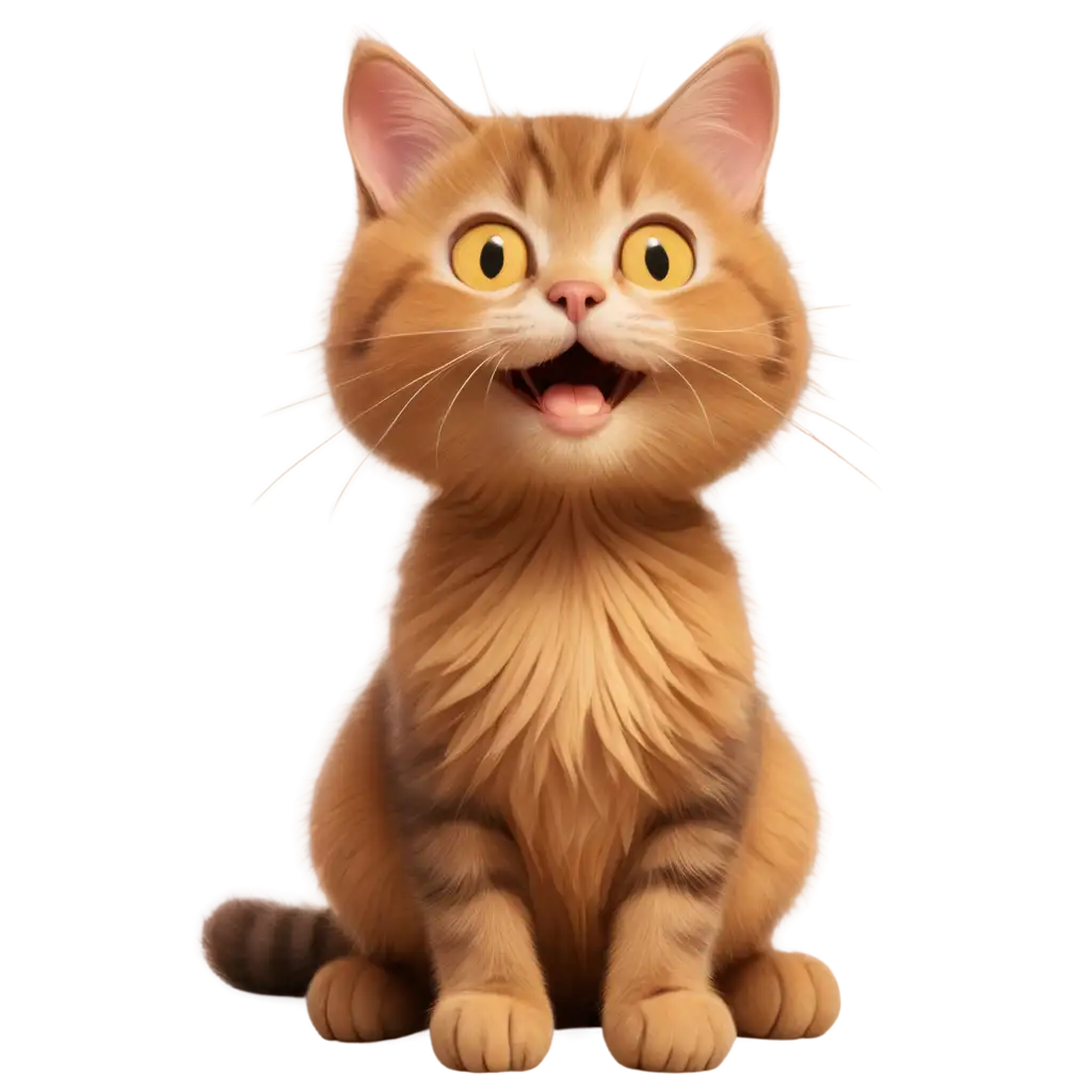 Cartoon-Kitty-PNG-Happy-and-Playful-YellowOrange-Kitty-for-Digital-Art-Projects