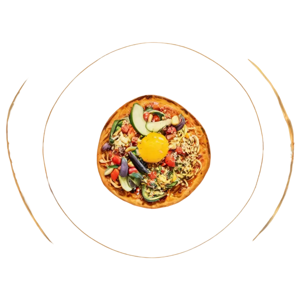 HighQuality-Meal-Background-PNG-Image-with-Circular-Design-for-Versatile-Use