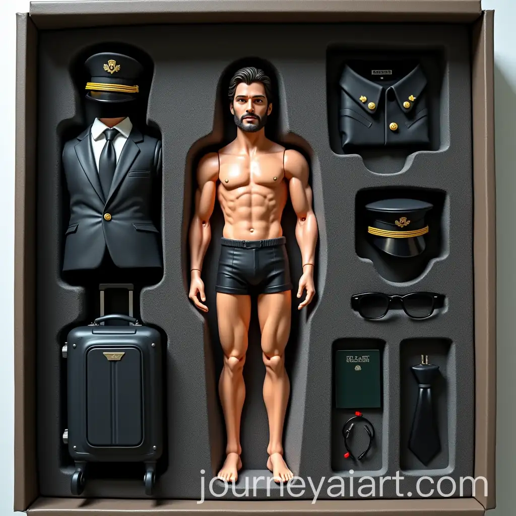 Luxury-Collectible-Male-Airline-Pilot-Action-Figure-with-Detailed-Accessories