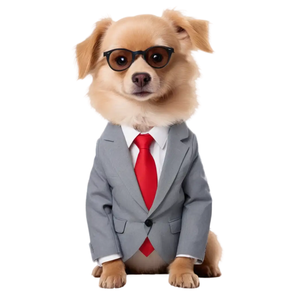 Elegant-Dog-on-Suit-PNG-Image-Captivating-Canine-Fashion