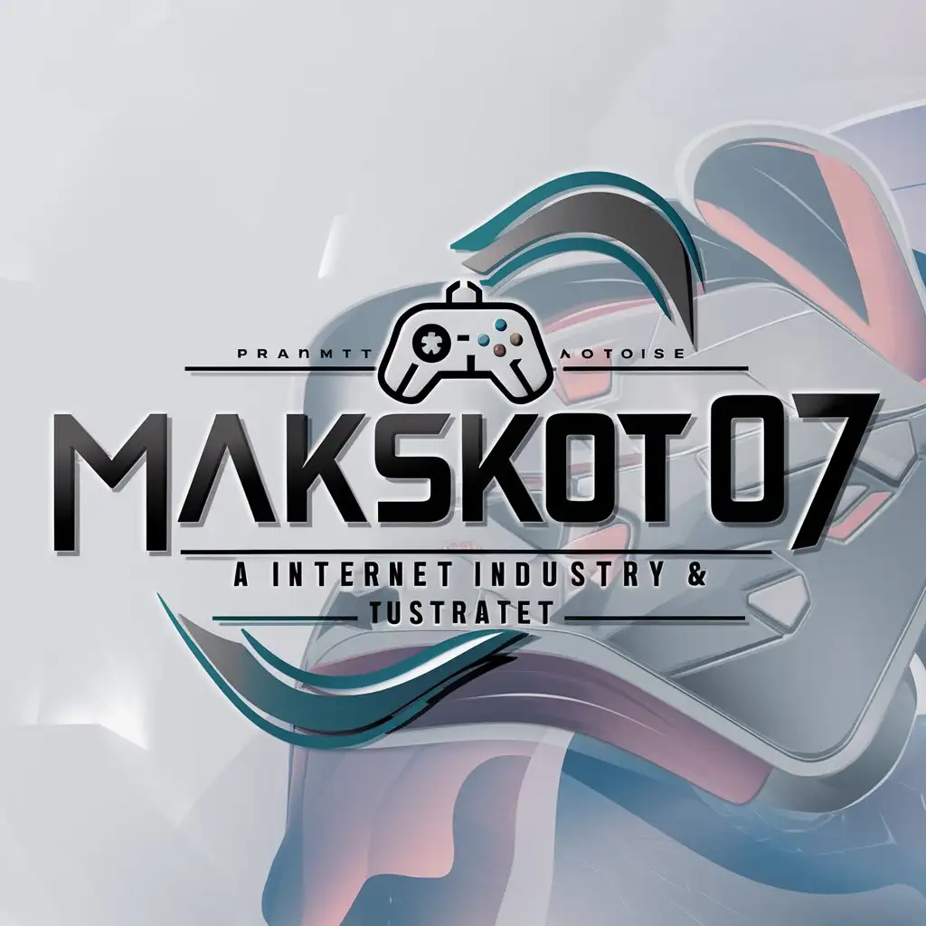 LOGO-Design-for-MaksKot07-Arcade-Game-Theme-with-a-Modern-Twist