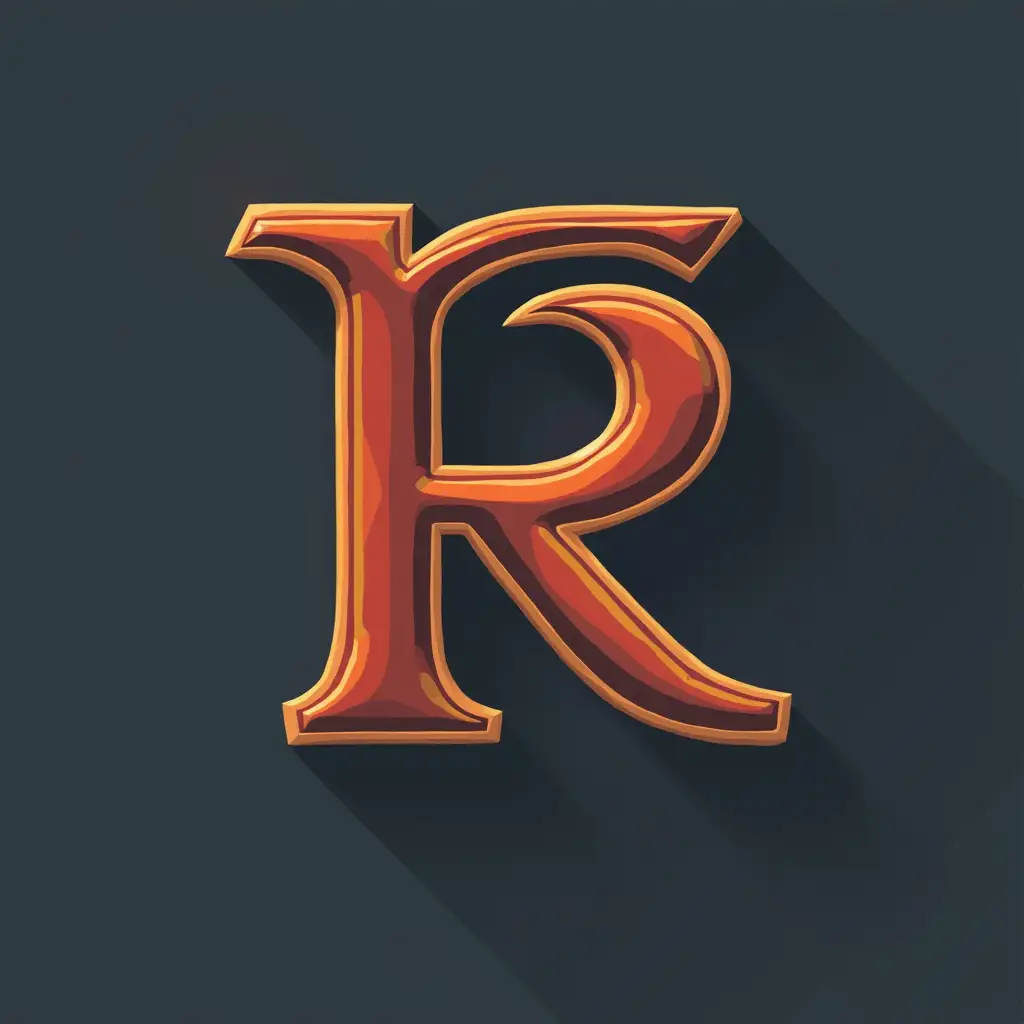 Logo Modification - Replace A with R