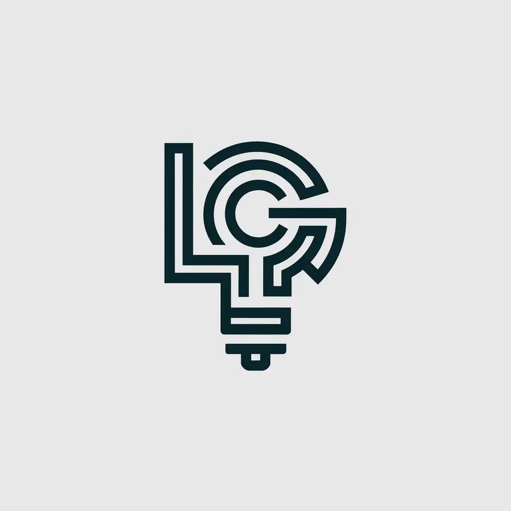 LOGO Design for LG Clean and Complex Symbol for the Technology Industry