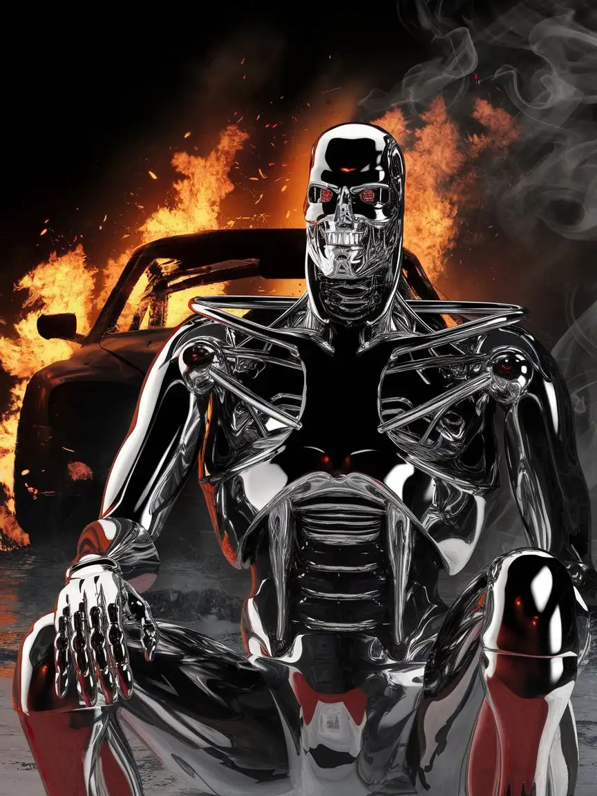 T1000-Liquid-Metal-Terminator-in-Apocalyptic-Fire-Scene