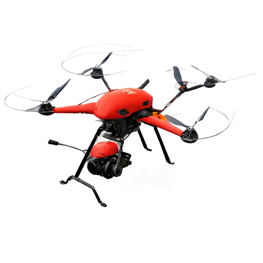 Red-Fire-Drone-PNG-Image-with-Transparent-Background-for-Versatile-Applications