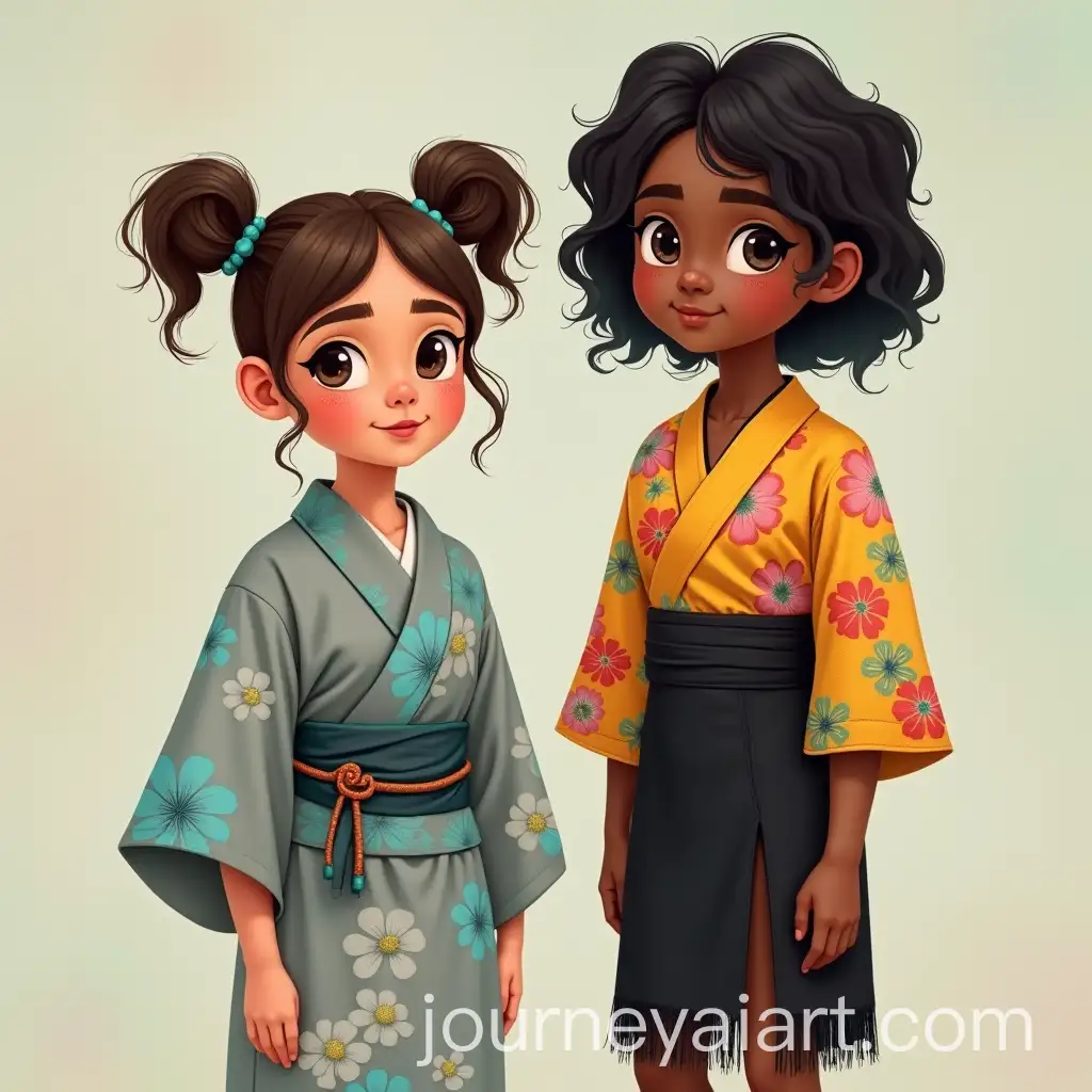 Two-Little-Latin-Girls-in-Traditional-and-Cultural-Outfits-on-PastAI-Art-Prompt-Expansionel-Background