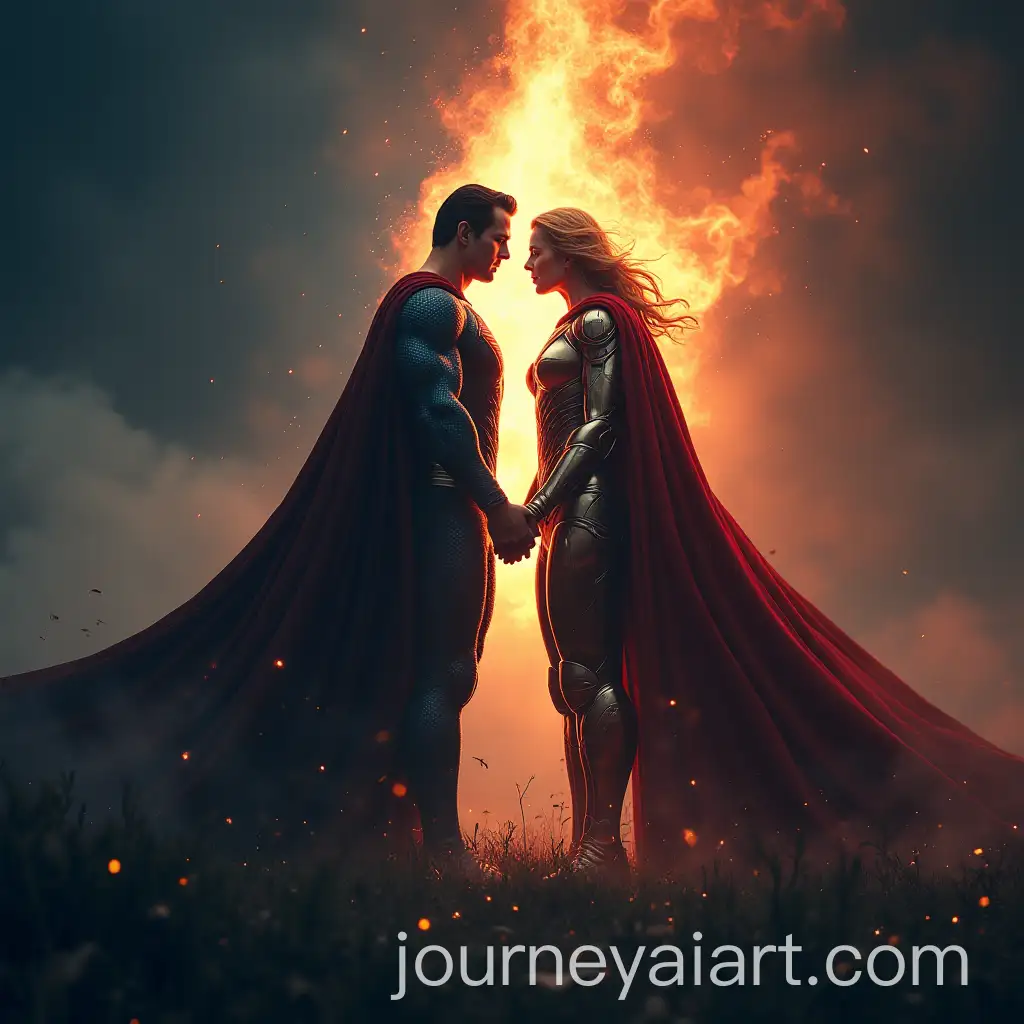 Fusion-of-Superman-and-Thor-in-Dark-Climate