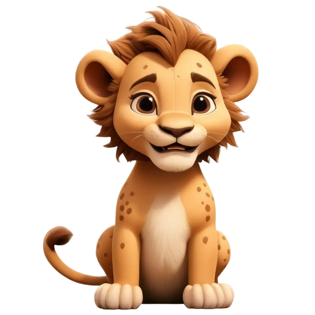 Baby-Lion-Cartoon-PNG-Image-for-Creative-and-Fun-Projects