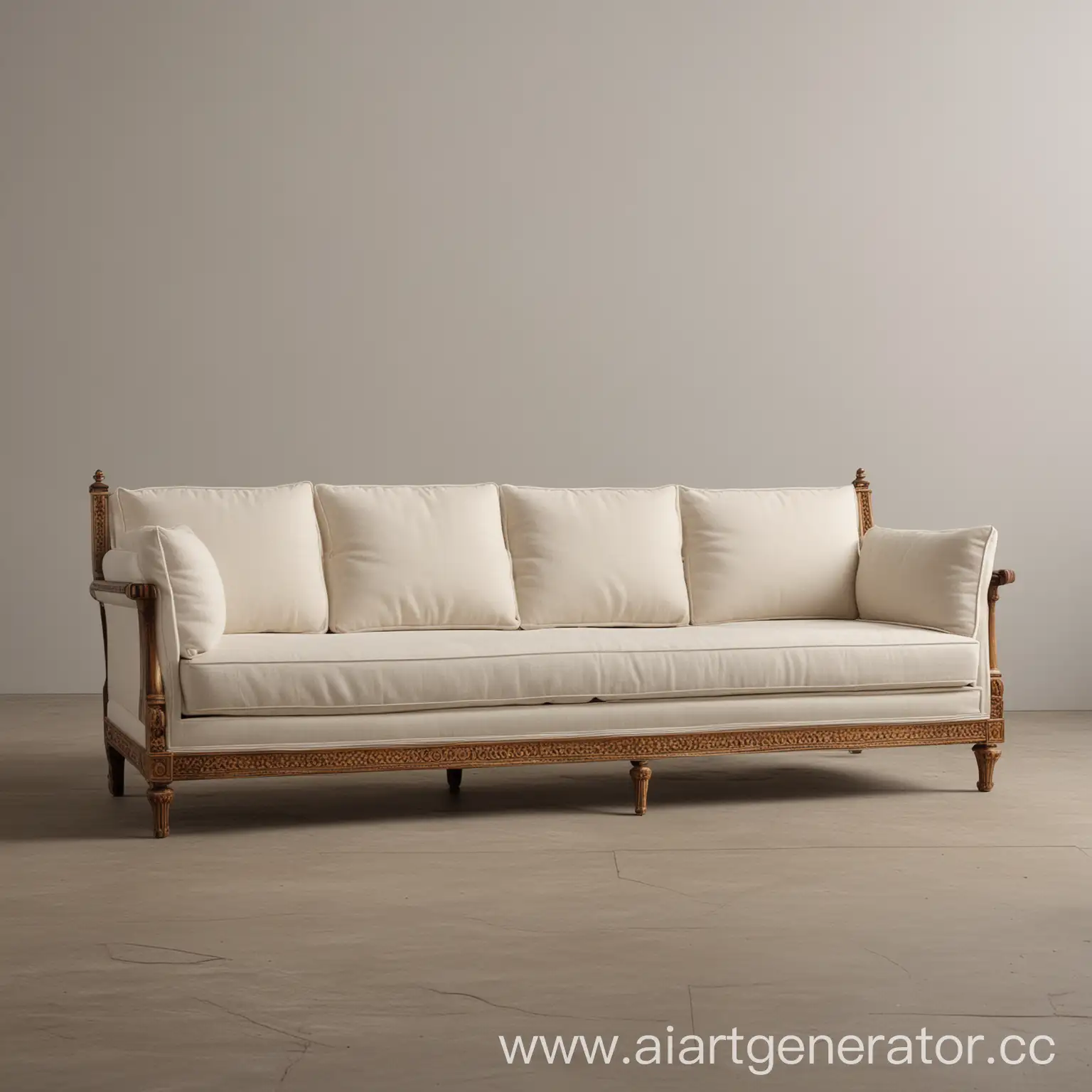 Neoclassic-Sofa-with-Half-Armrest-and-Extended-Seat-Back