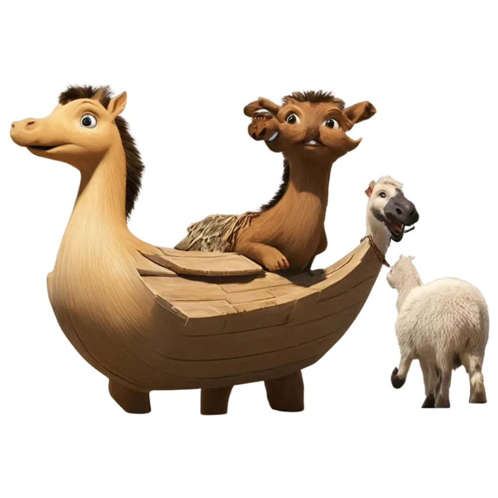 New-Ark-and-Animals-on-the-Ark-PNG-Image-A-Visual-Representation-of-Noahs-Ark