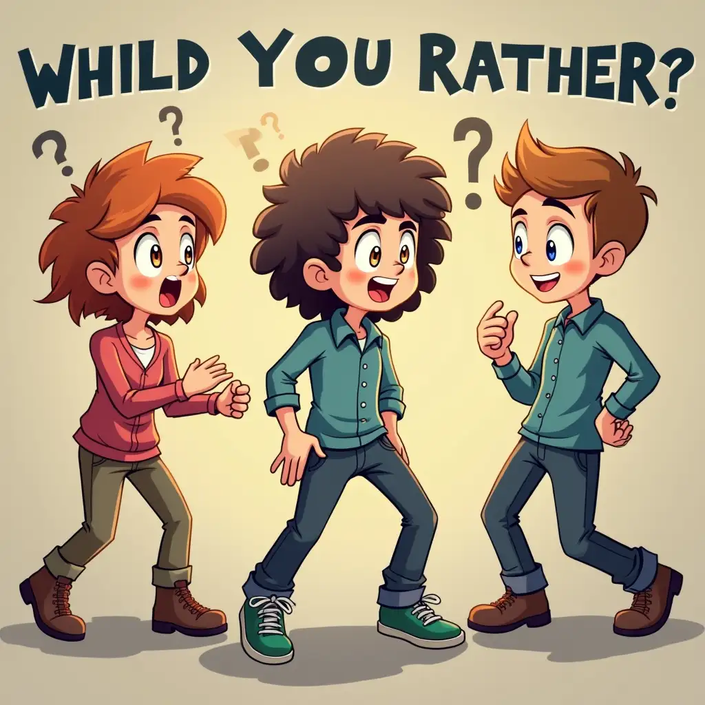 would you rather 3 random questions