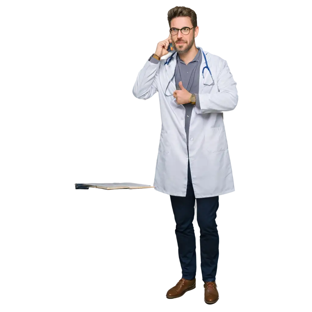 Professional-PNG-Image-of-a-Doctor-with-Stethoscope