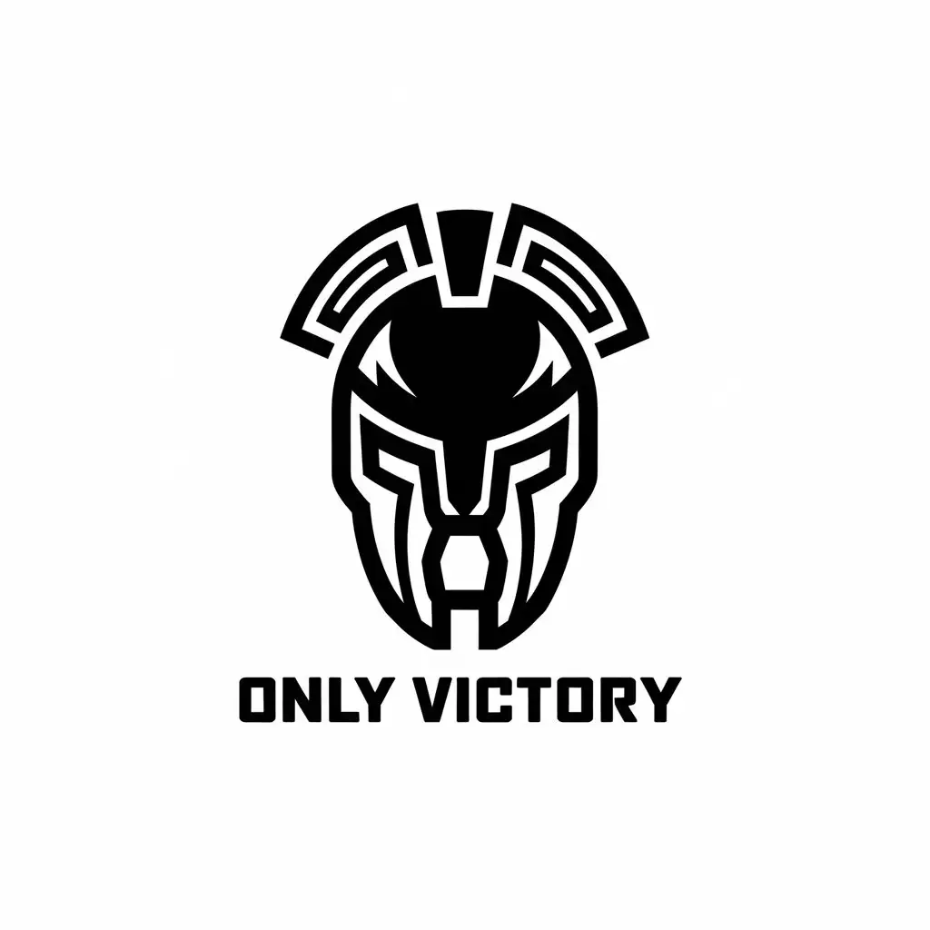 LOGO-Design-for-Only-Victory-Vector-Logo-Featuring-Legion-Symbol-for-Sports-Fitness-Industry