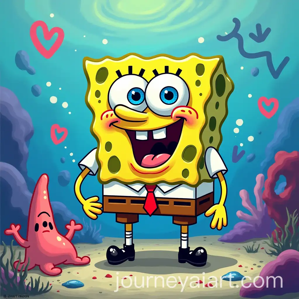 Patrick-Star-from-Spongebob-Squarepants-Painting