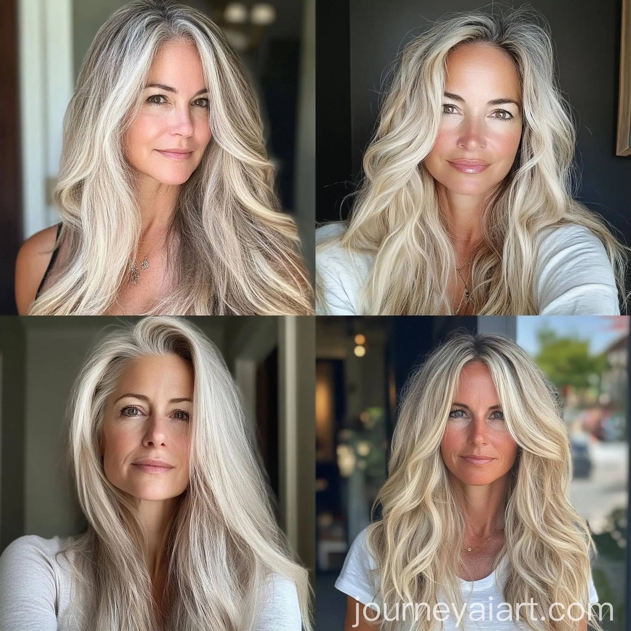 Portrait-of-a-45YearOld-Mother-with-Long-Blonde-Hair