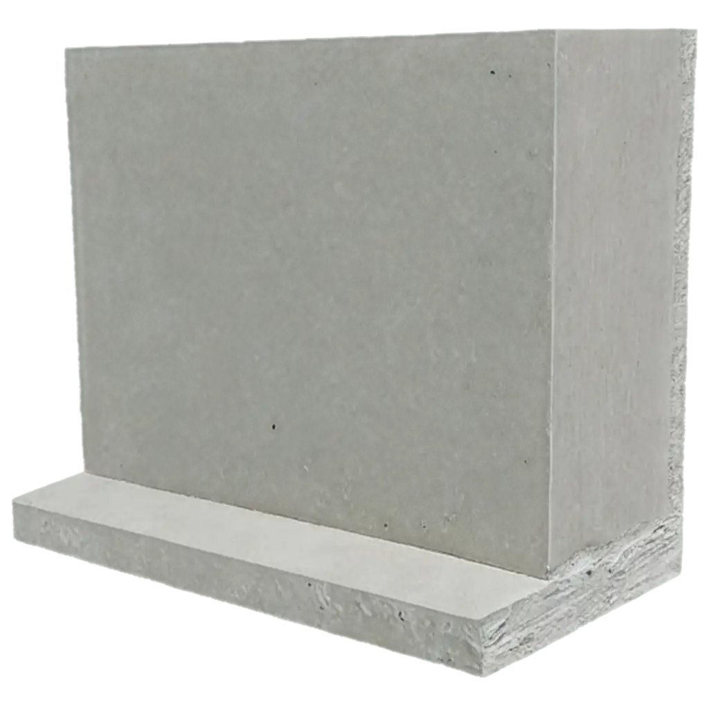 HighQuality-PNG-Image-of-Concrete-Squares-Gypsum-Board-and-Skirting-Boards-for-Interior-Design-and-Architecture-Projects