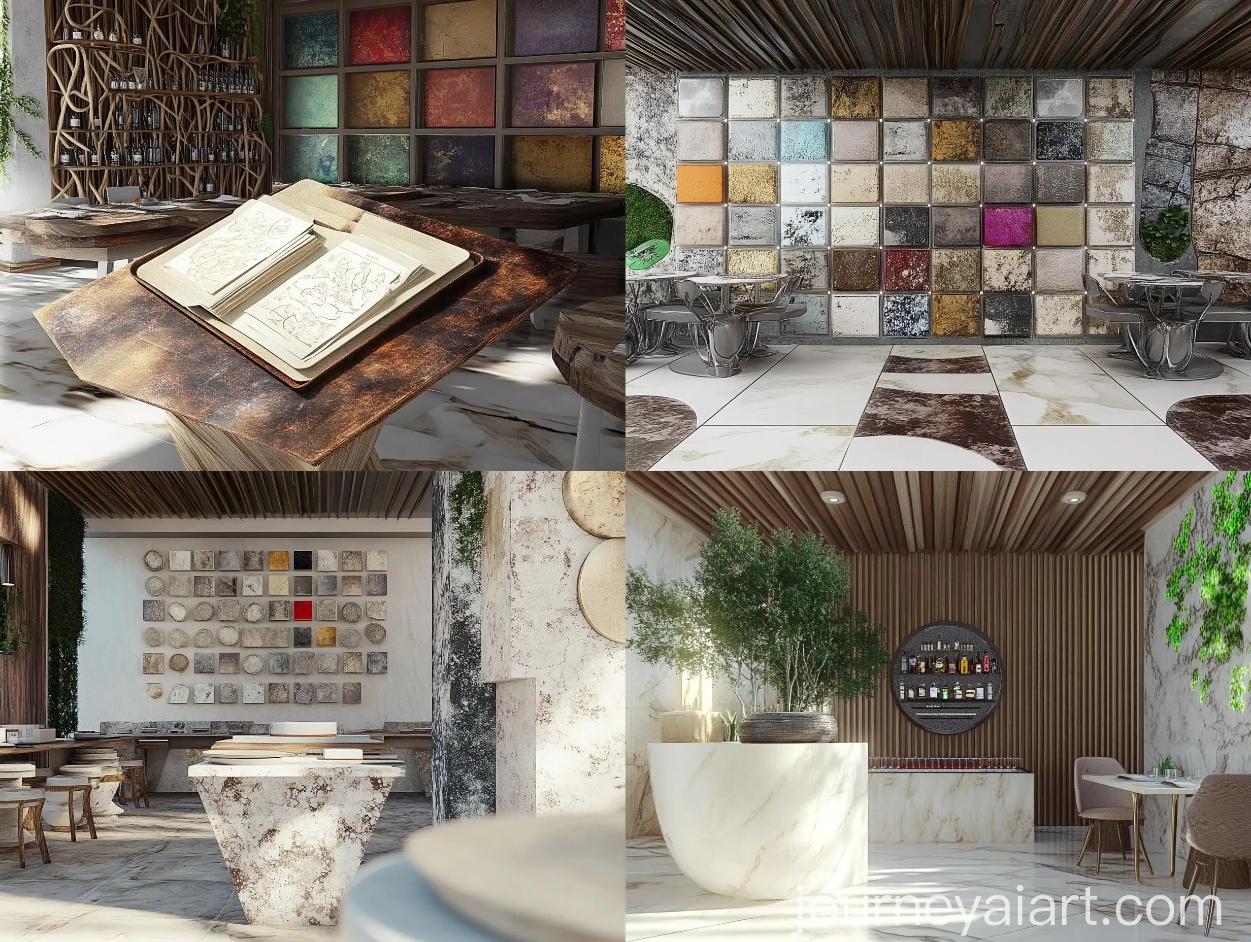 Colorful-Abstract-Art-with-Geometric-Shapes-and-Textures