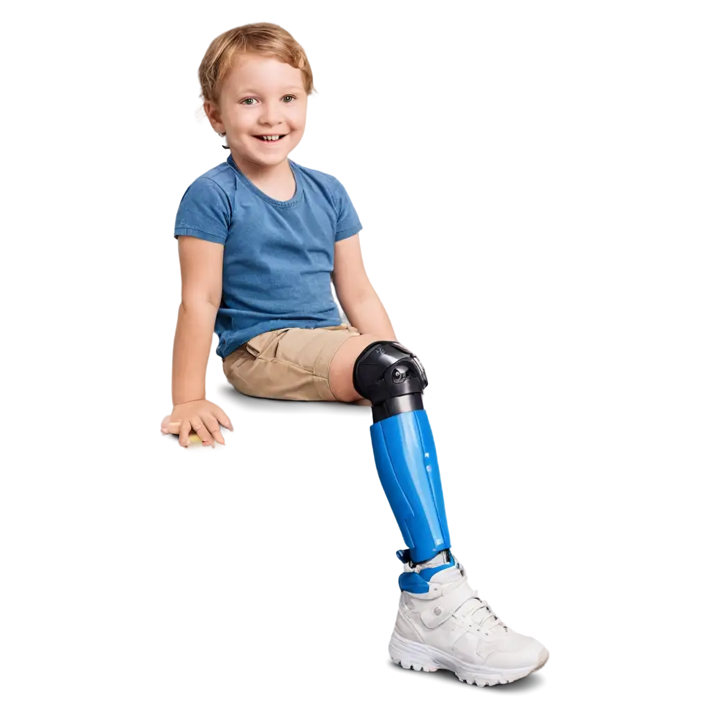 Smiling-Child-with-an-Artificial-Leg-PNG-Embracing-Strength-and-Resilience