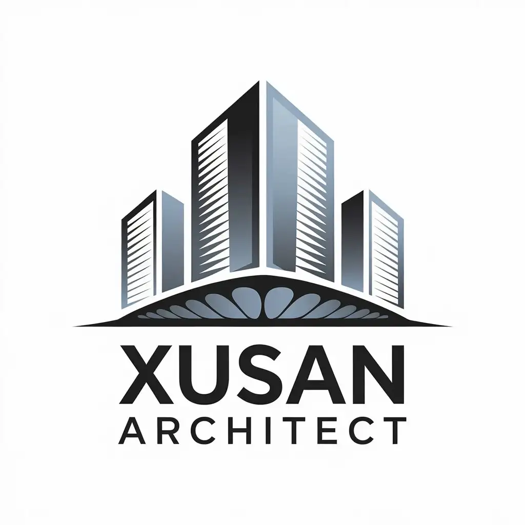 LOGO Design for Xusan Architect Architecture Design Symbol in Moderate Style