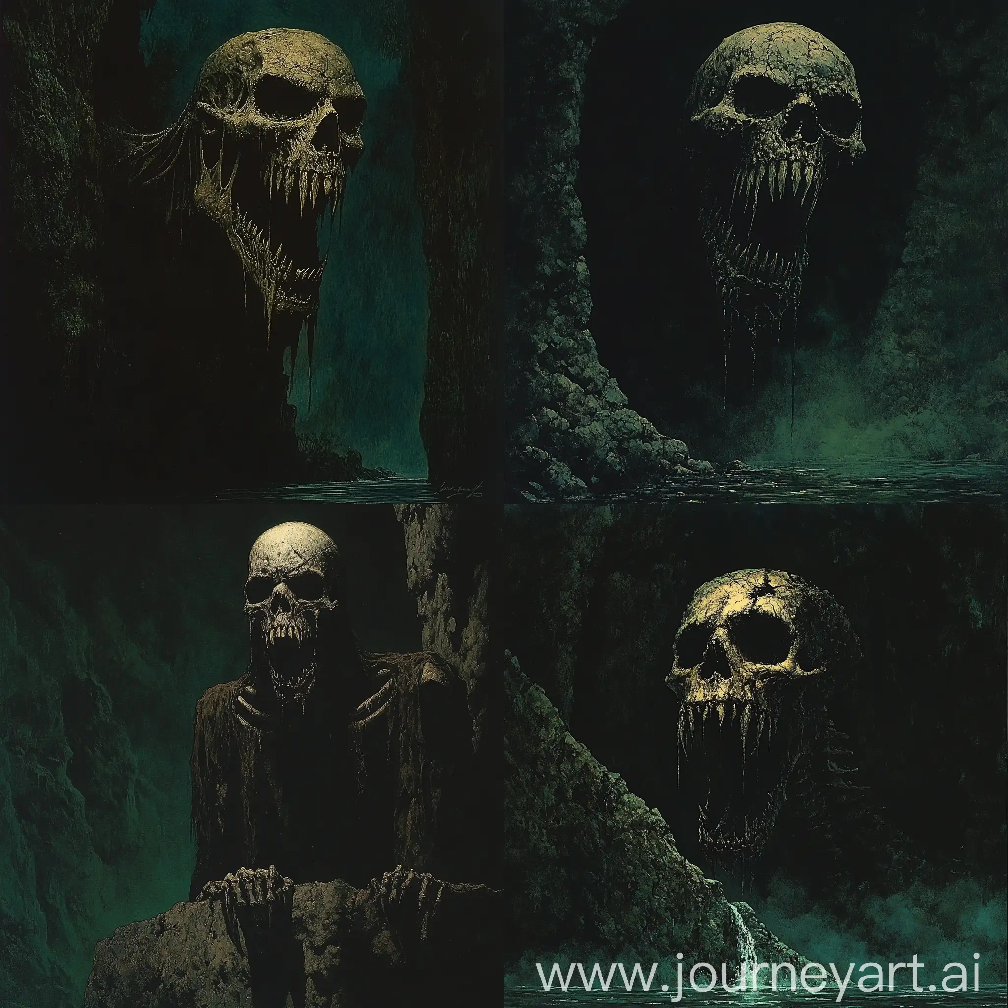 Creepy-Skeleton-Monster-in-a-Dark-Fantasy-Forest