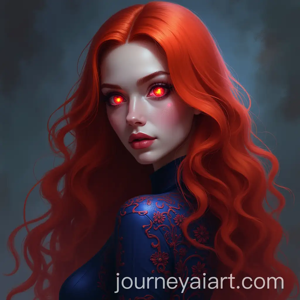 Emo-RedHaired-Female-Illusionist-Wizard-with-Kaleidoscope-Eyes