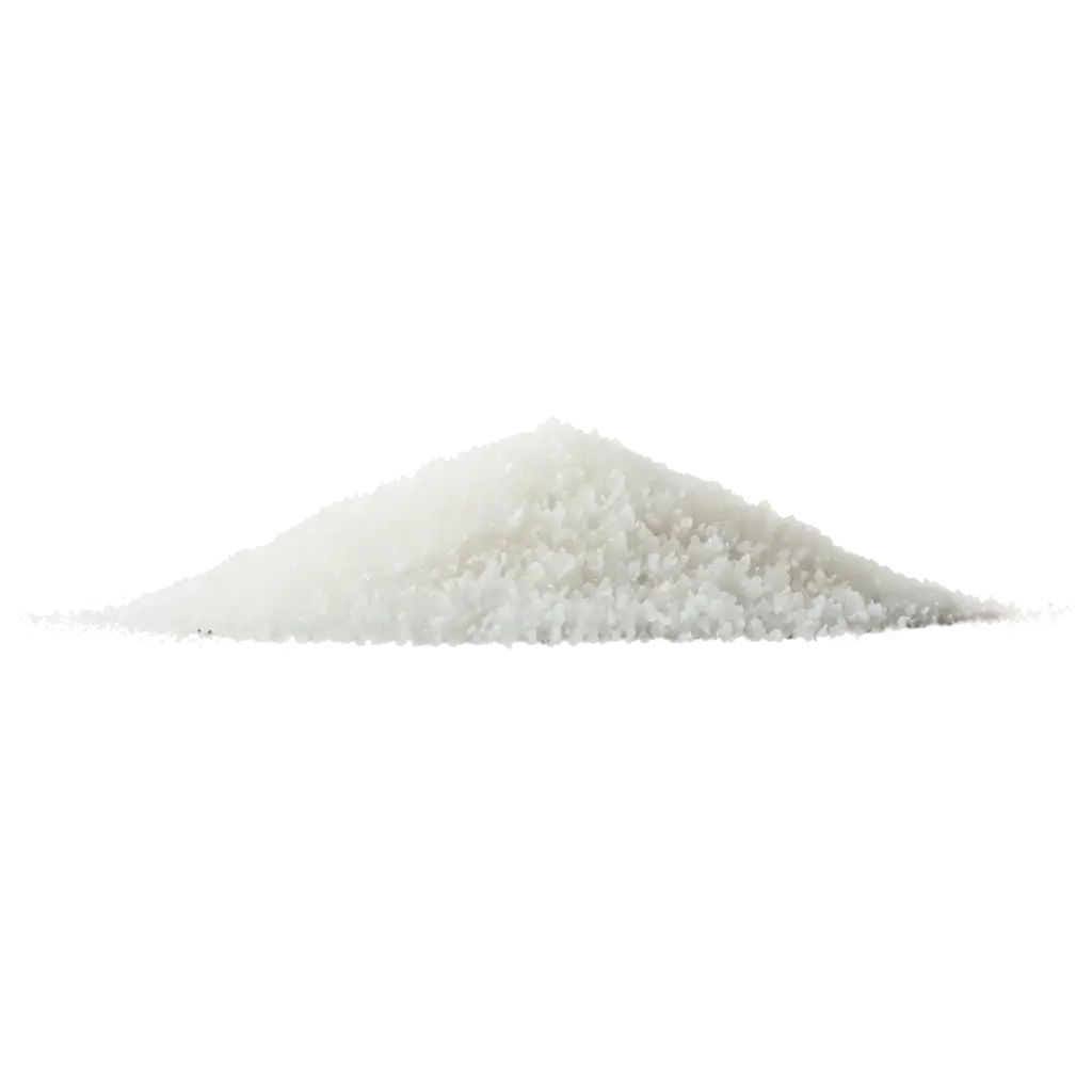 PNG-Image-of-a-Small-Mountain-of-White-Sugar-with-Scattered-Colors-for-Creative-Design