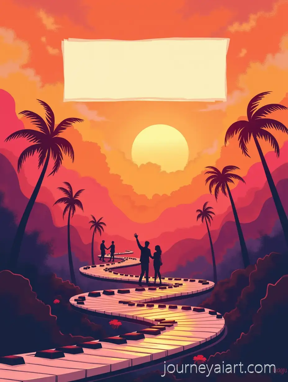 RetroInspired-Disco-House-Cover-Artwork-with-Soulful-Piano-and-Vibrant-Sunset