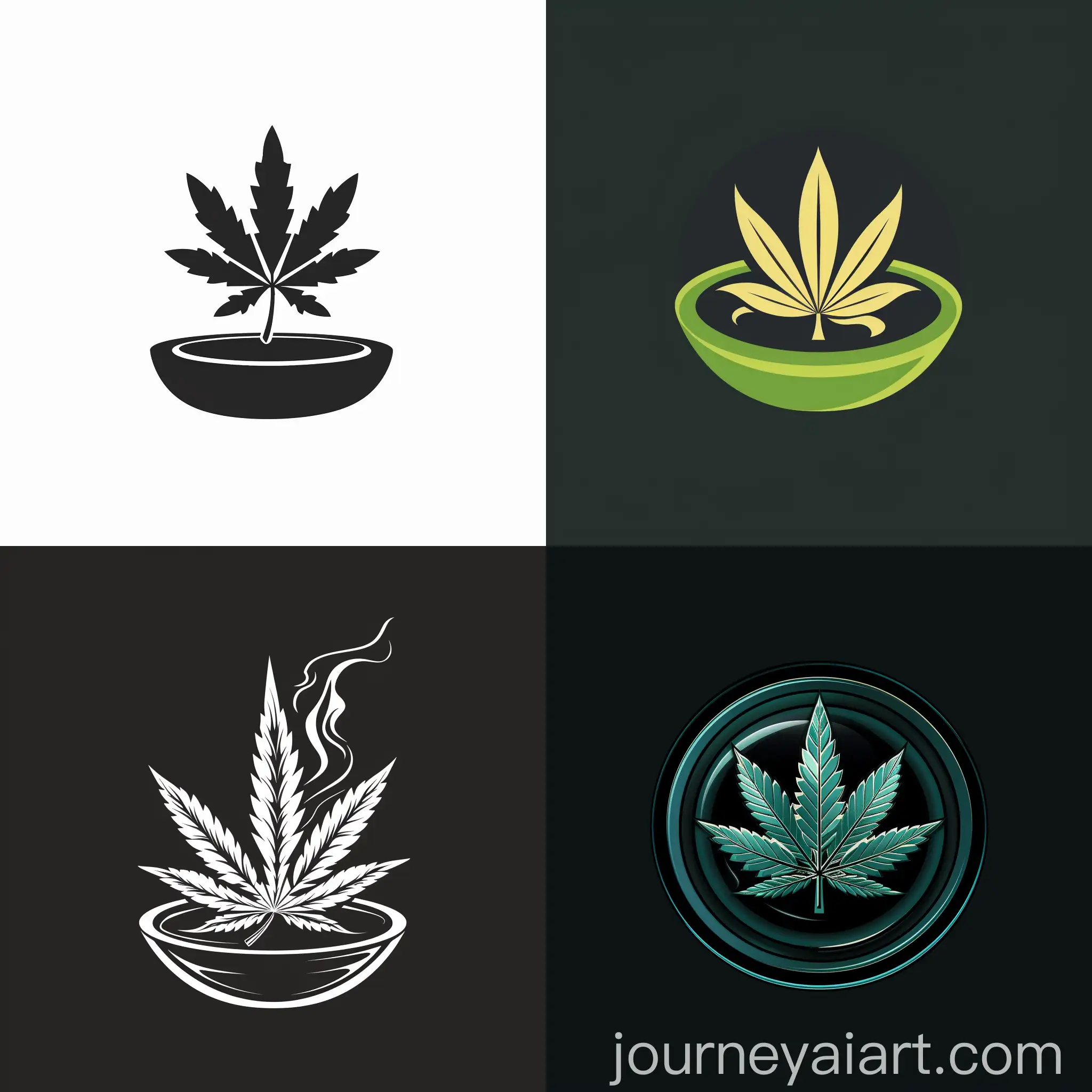 Cannabis-Leaf-Design-Ashtray-for-Cannabis-Consumers