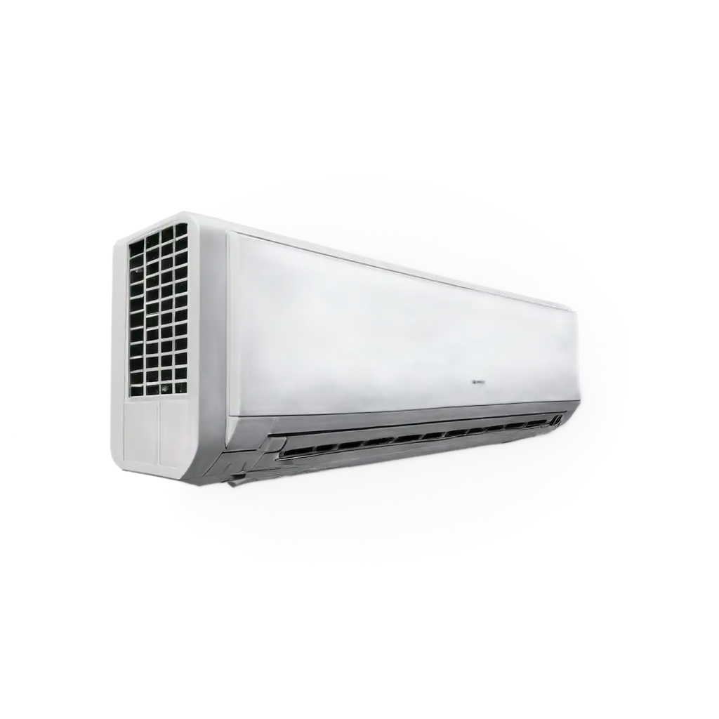 HighQuality-PNG-Image-of-Wall-Split-System-Air-Conditioner-in-White-Body