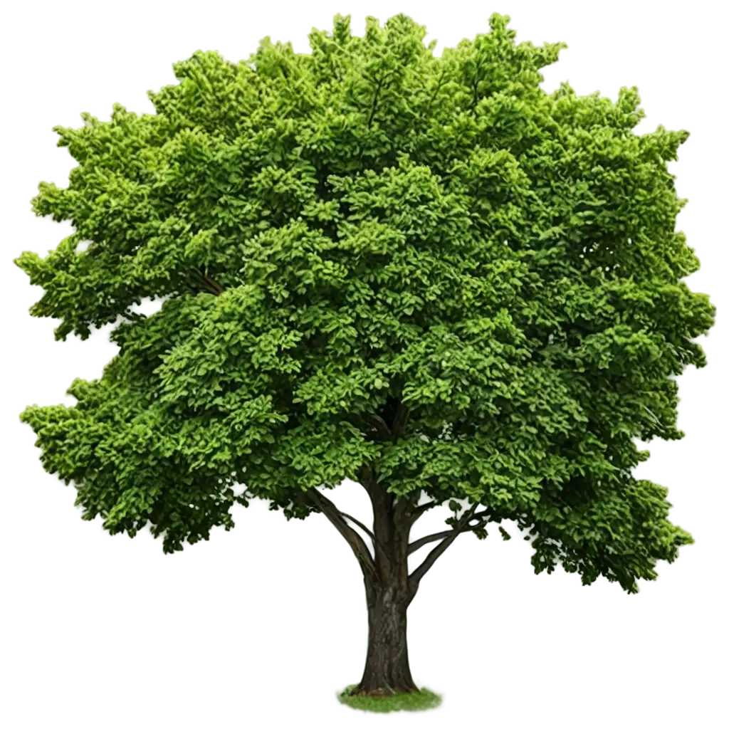 HighQuality-PNG-Image-of-a-Lush-Green-Tree-with-Dense-Foliage