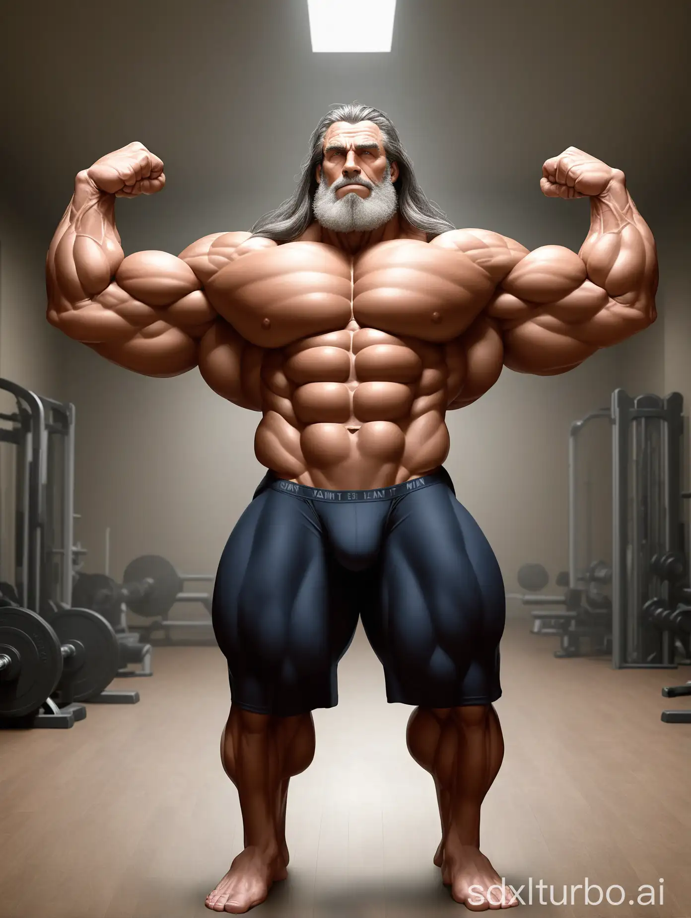 Elderly-Strongman-Showing-Massive-Muscles