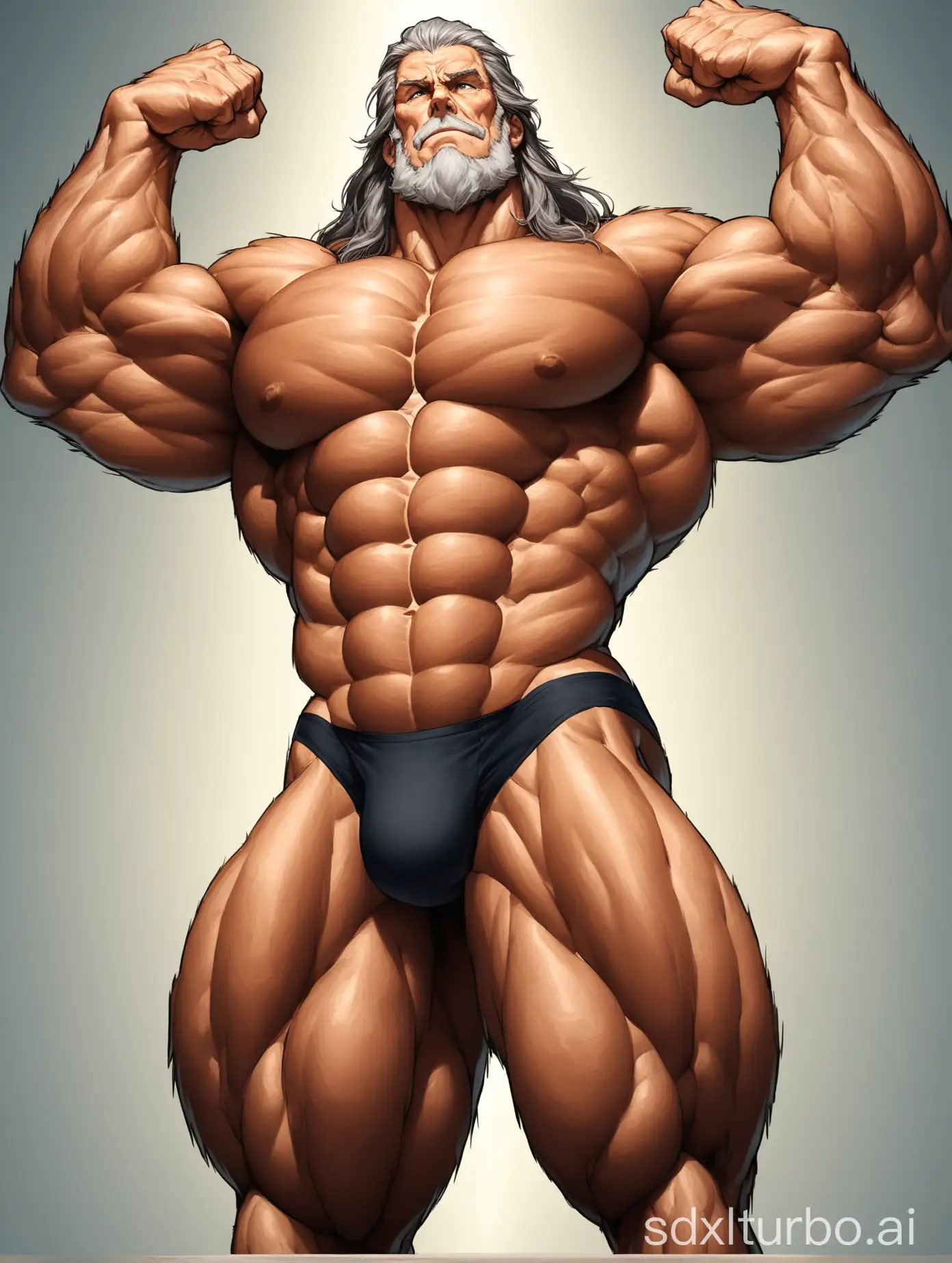 Imposing-Elderly-Giant-Displaying-Muscular-Build