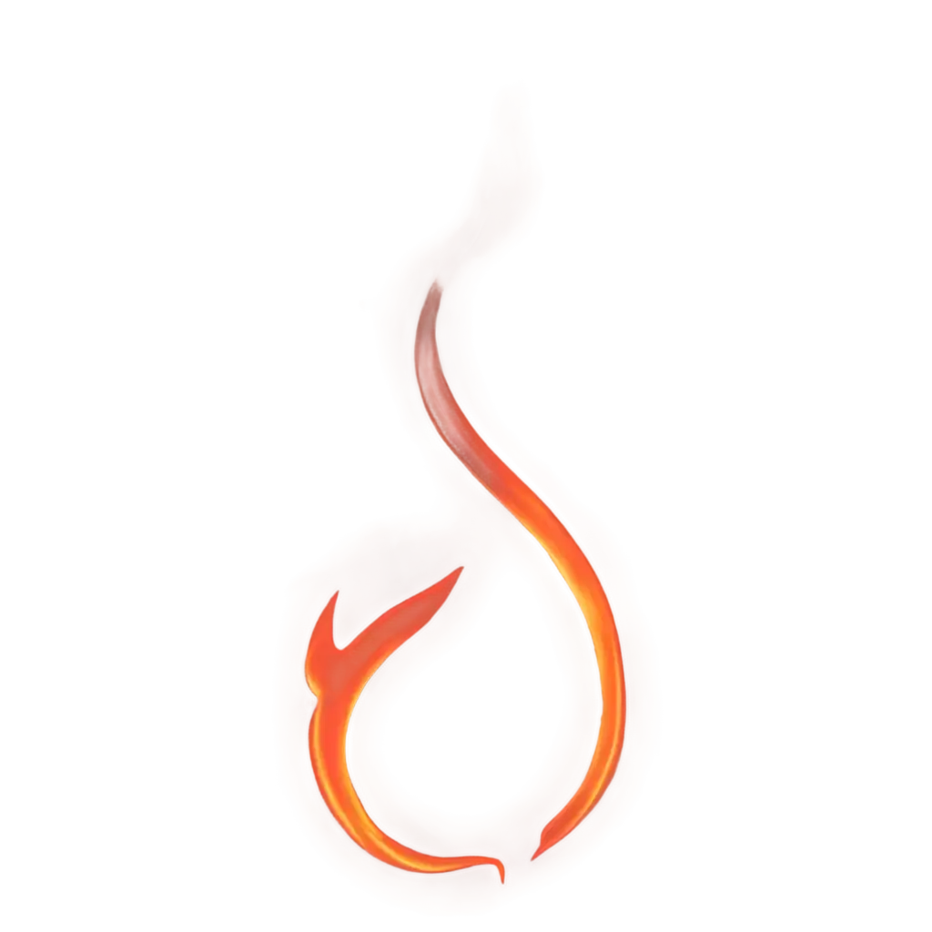 a vector art flame