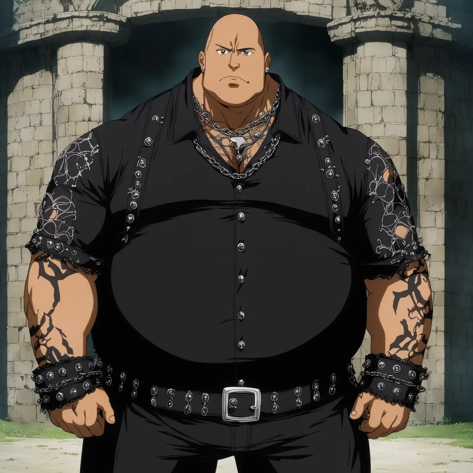 Anime-Character-in-Gothic-Style-Attire