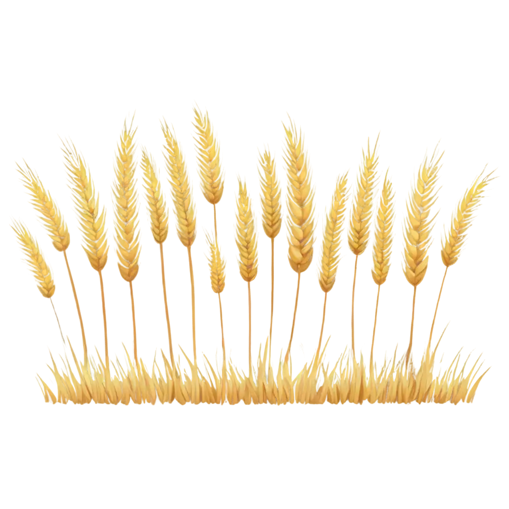 Vibrant-Cartoon-Style-Wheat-Field-PNG-Image-Illustration