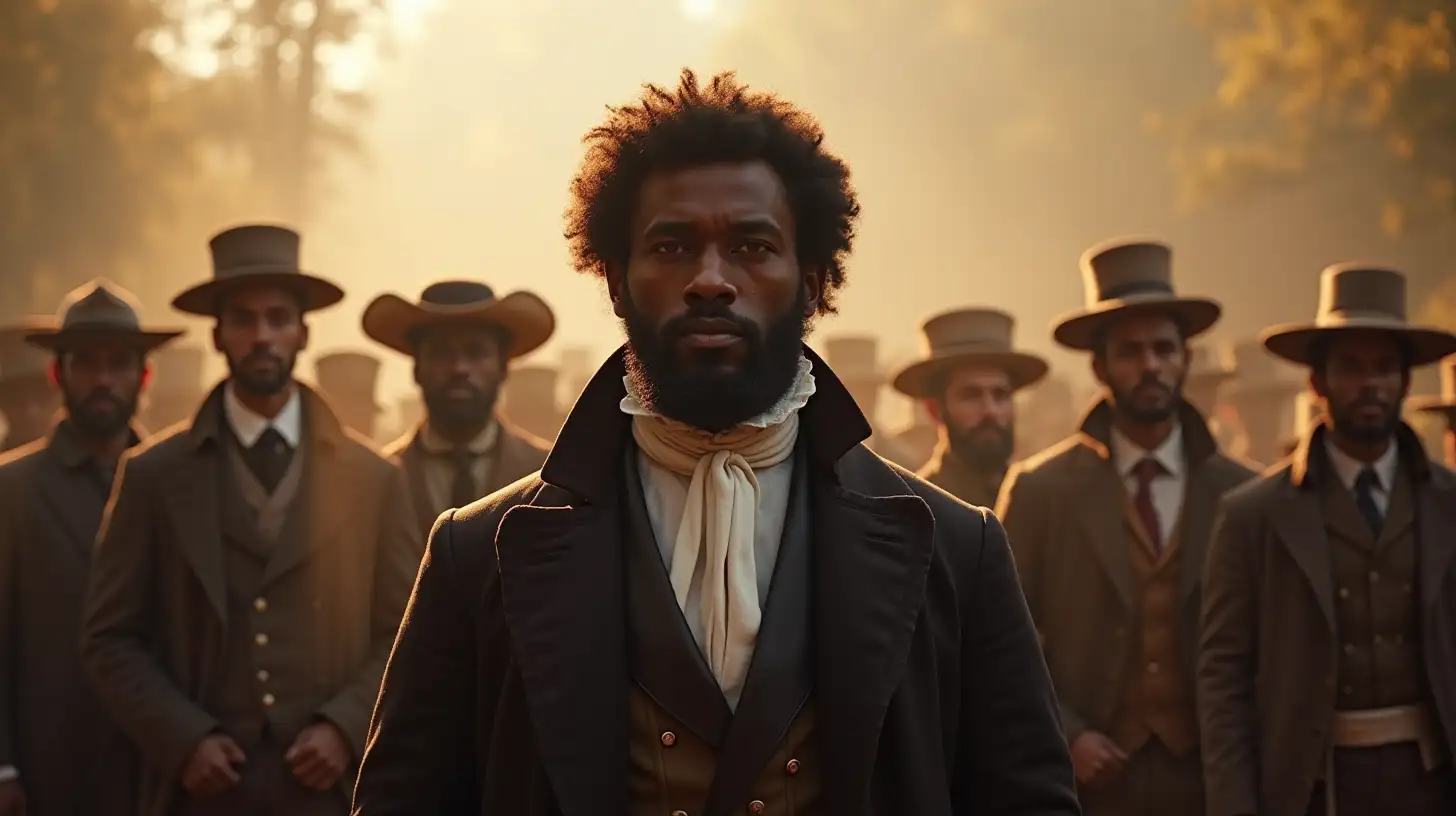 Nat Turner Leading His People in 1815