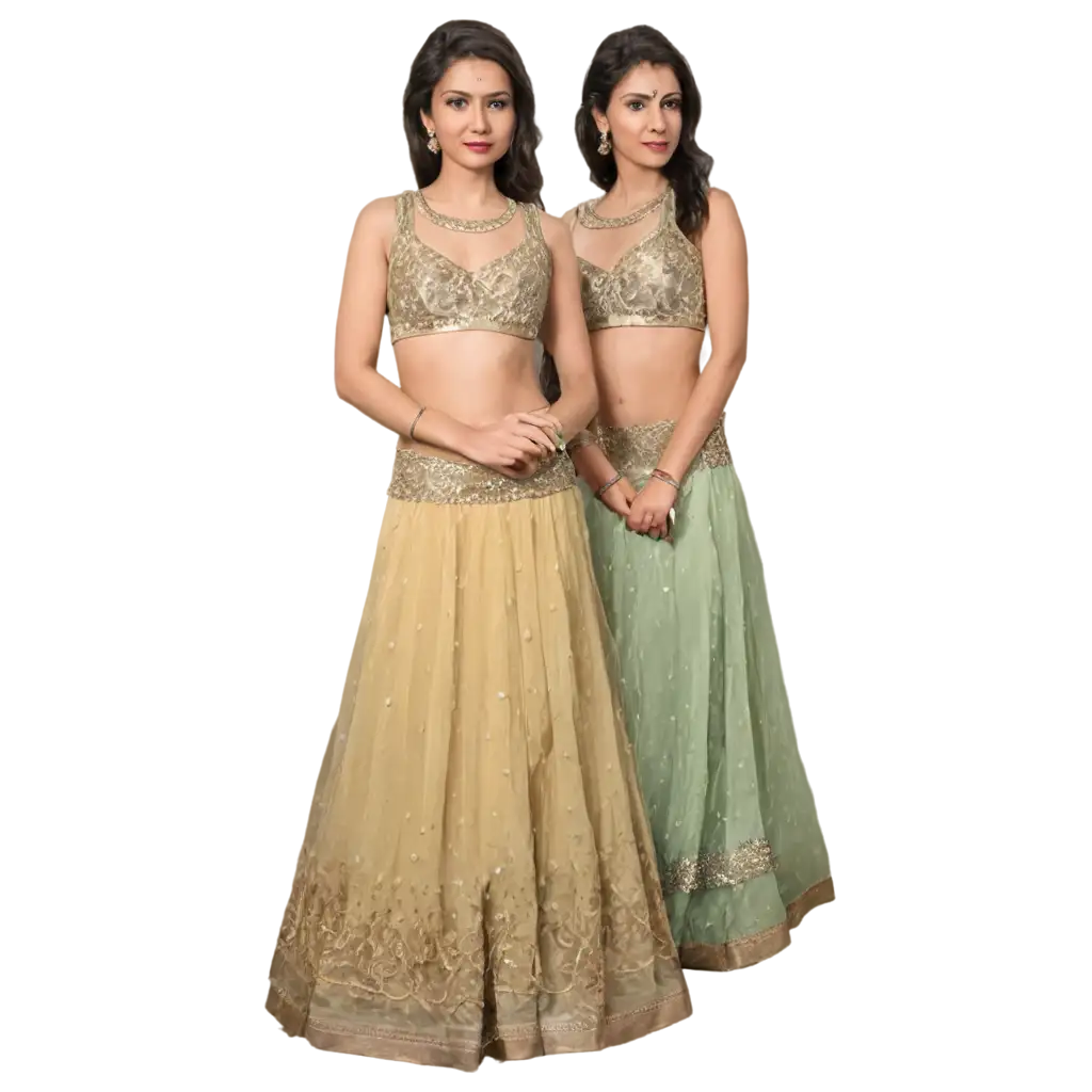 Women-Party-Wear-Lehenga-PNG-Image-HighQuality-Transparent-Background-for-Stunning-Fashion-Designs