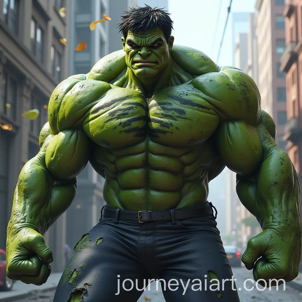 Spiderman-Transforming-into-Hulk-in-Action