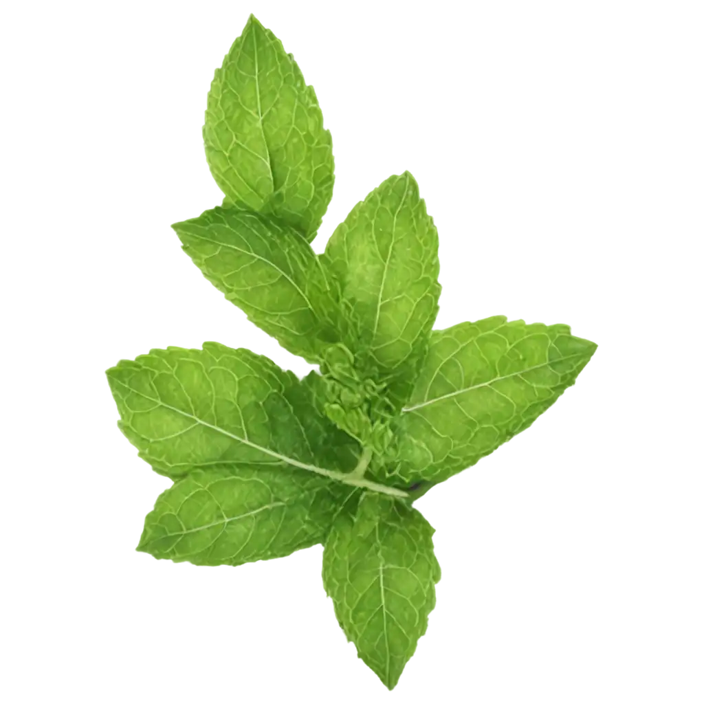 Fresh-and-Crisp-Mint-Leaves-PNG-Image-Enhance-Your-Visual-Content-with-Clarity