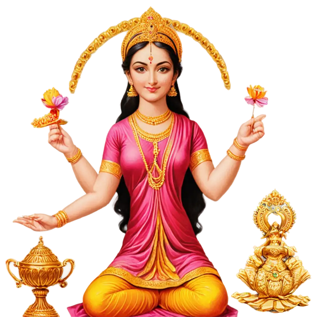 Happy-Laxmi-Puja-Wishes-PNG-Celebrating-Prosperity-and-Joy-in-High-Quality