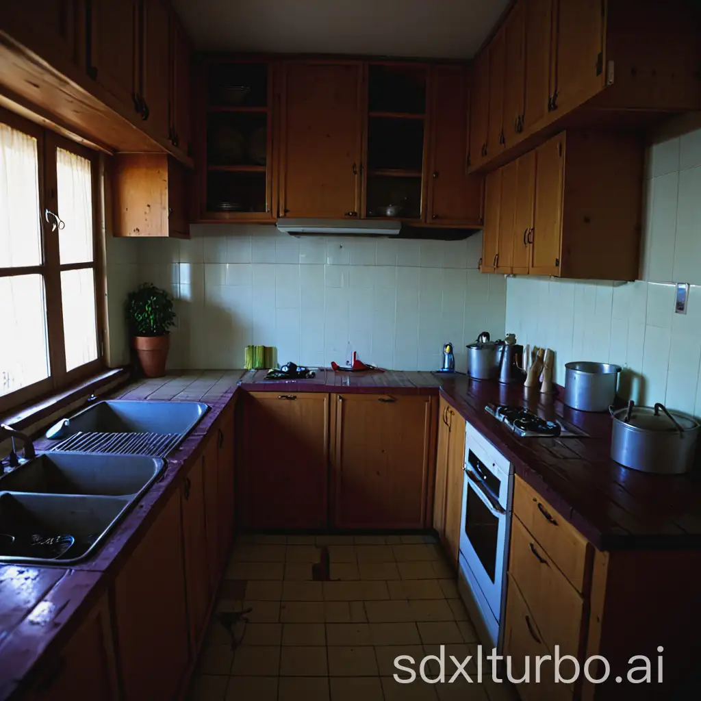 Cozy-Kitchen-Scene-with-Baking-Ingredients-and-Utensils