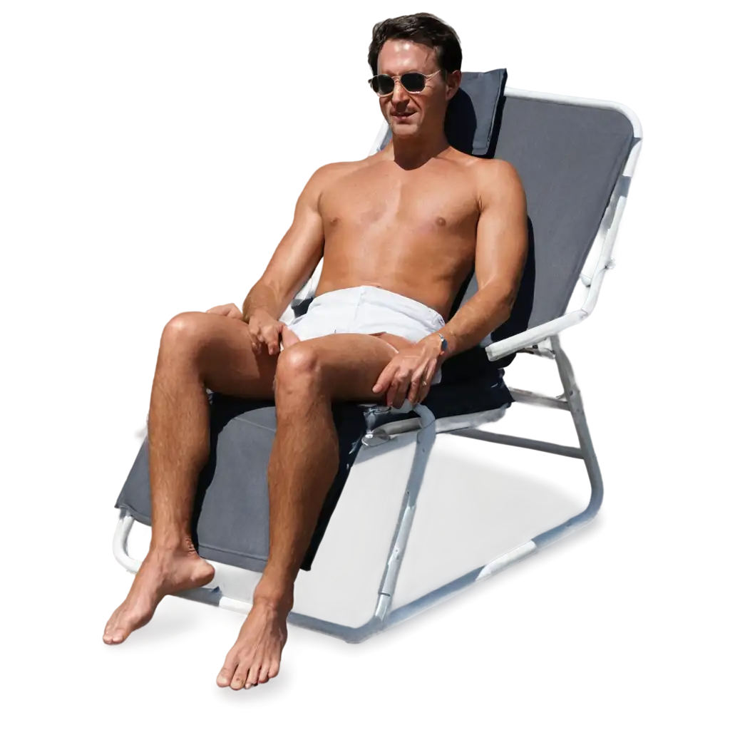 Man-on-a-Lounger-PNG-Image-HighQuality-and-Versatile-for-Various-Uses