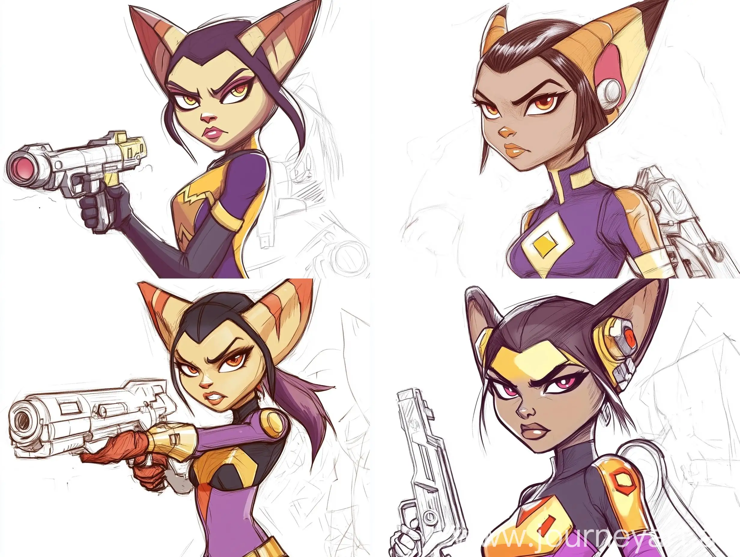 Sasha-Phyronix-Sketch-from-Ratchet-and-Clank-Up-Your-Arsenal