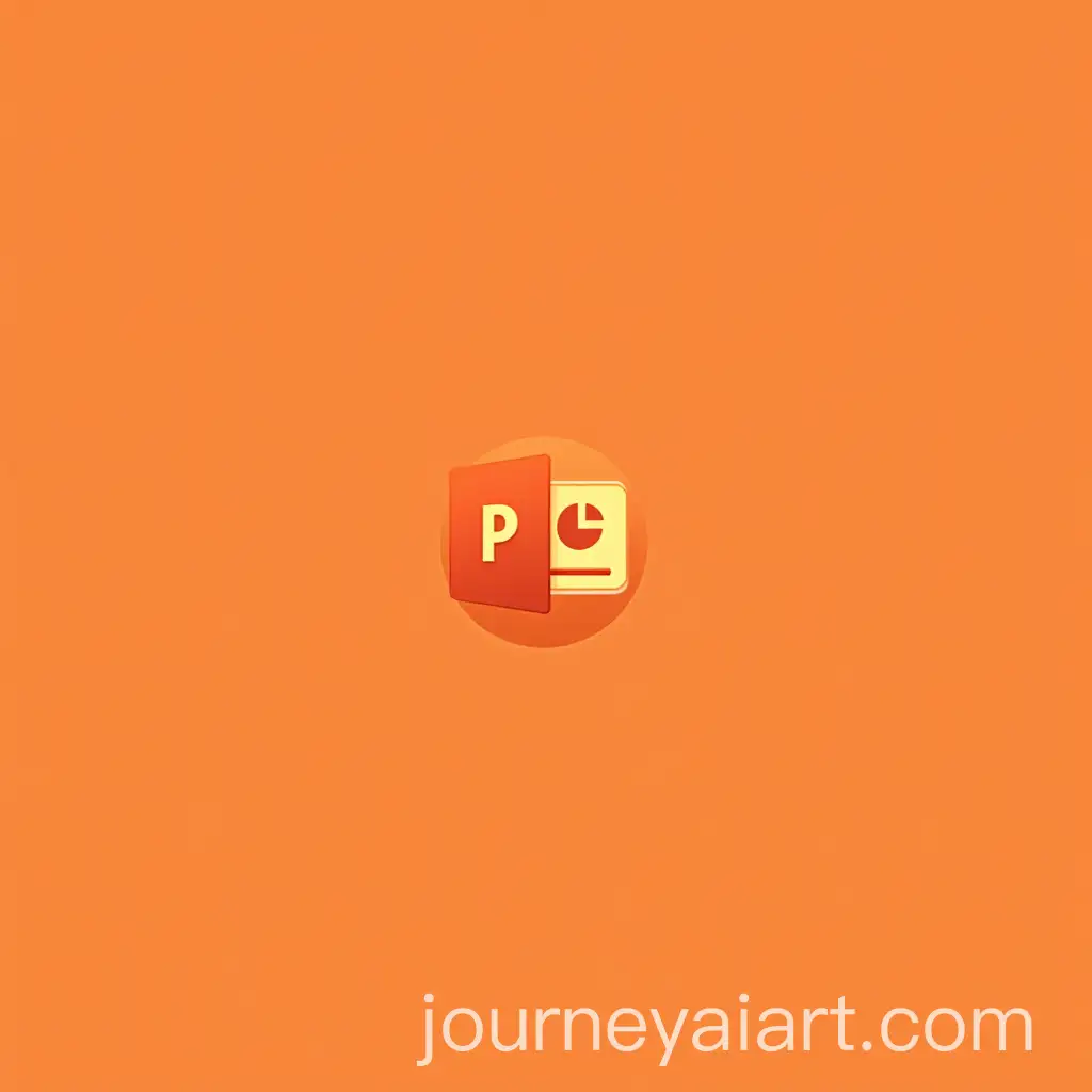Powerato-Logo-Design-Featuring-PowerPoint-Symbol-and-P-Letter-in-Modern-Orange-Theme