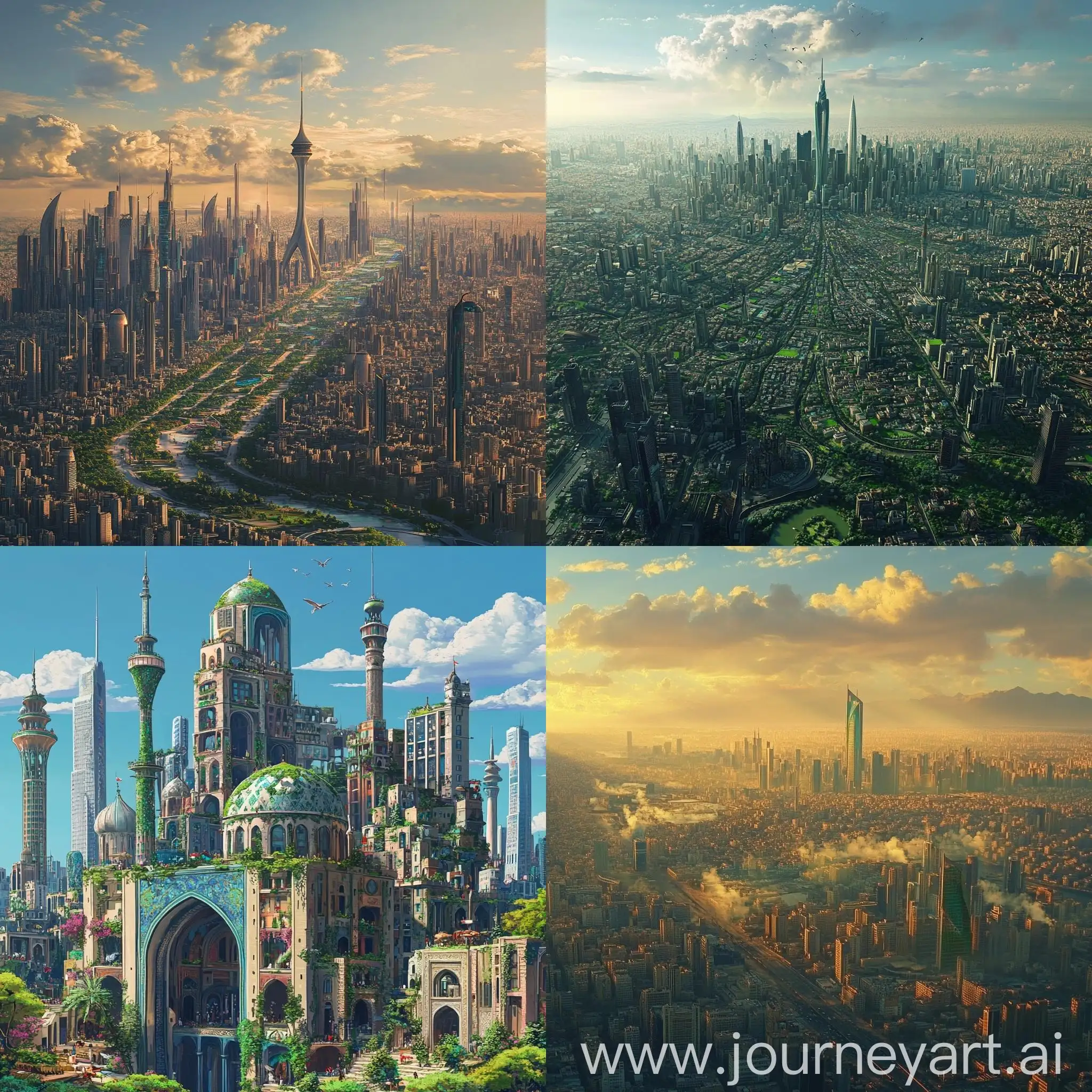 Futuristic-Iran-Advanced-Skyscraper-Cities-and-Stylish-Rich-Culture